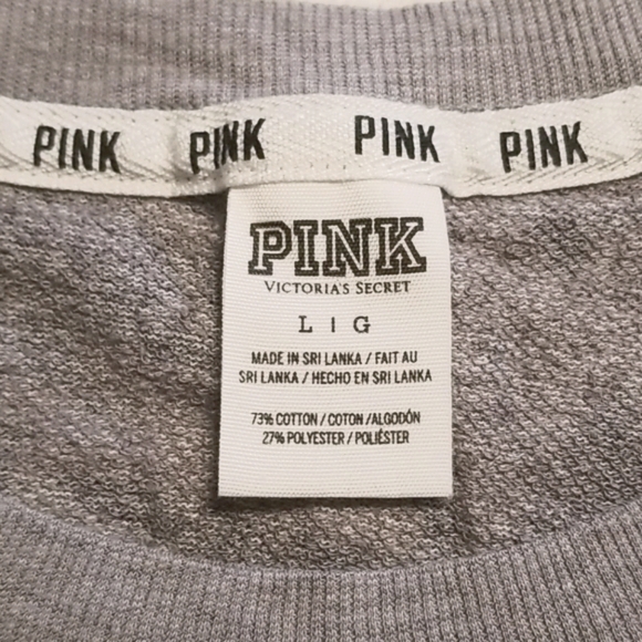 PINK VS Hawaiian Inspired Sweatshirt - Gray - Picture 8 of 8